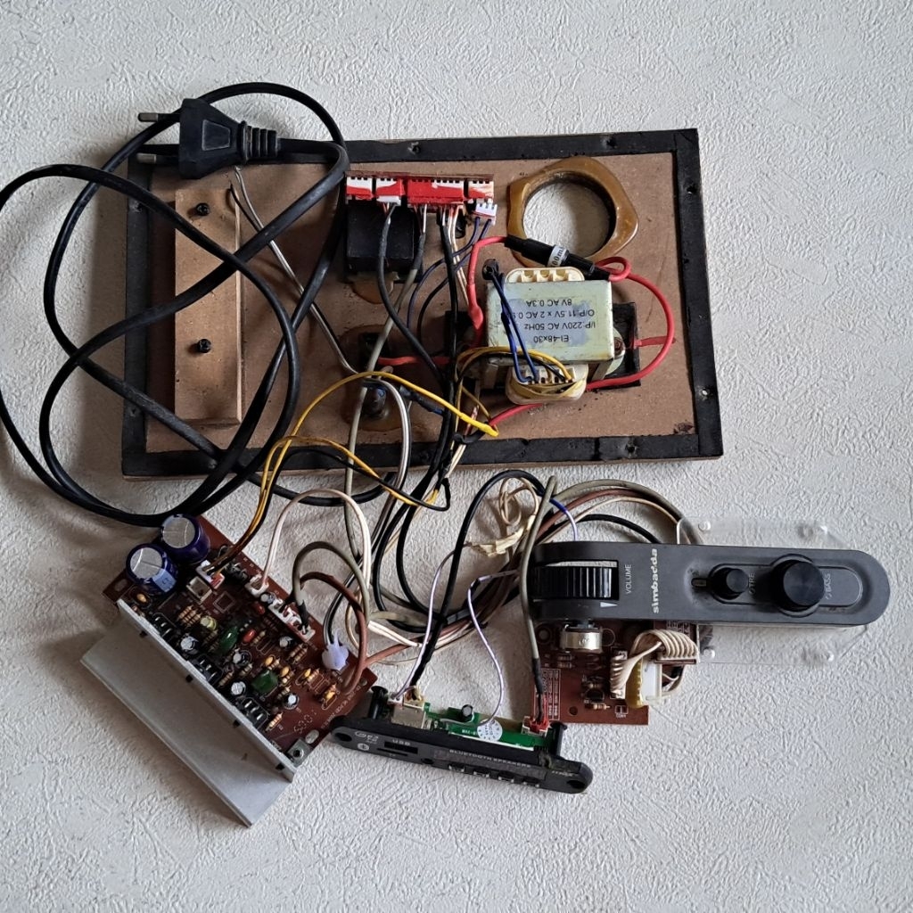 Kit Amplifier Simbadda CST 1600N, Mesin 2.1 Simbadda Second