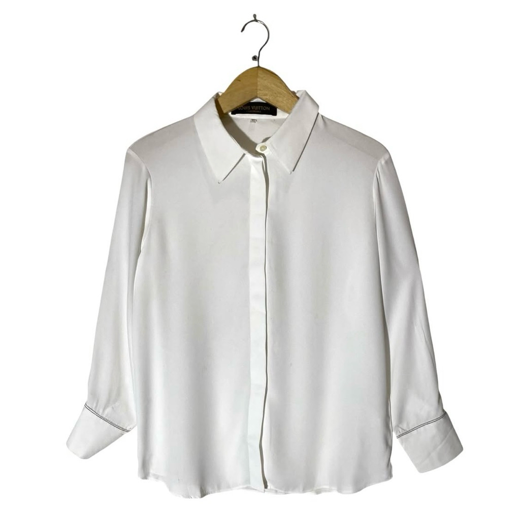 Louis Vuitton 2017 Shirts Women White Authentic Original