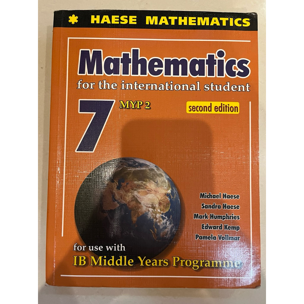 haese mathematics level 7 IB