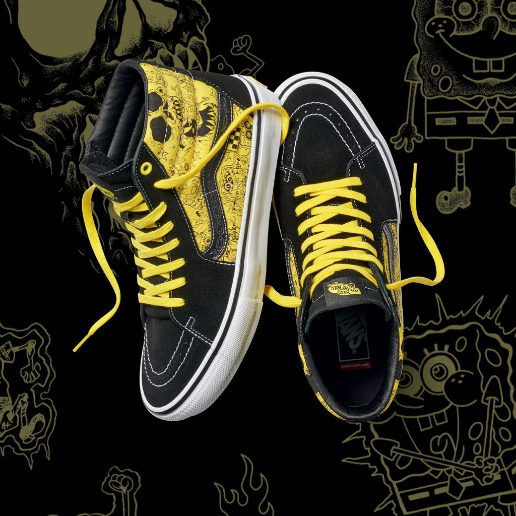 VANS SK8 HI X SPONGEBOB GIGLIOTTI ORIGINAL