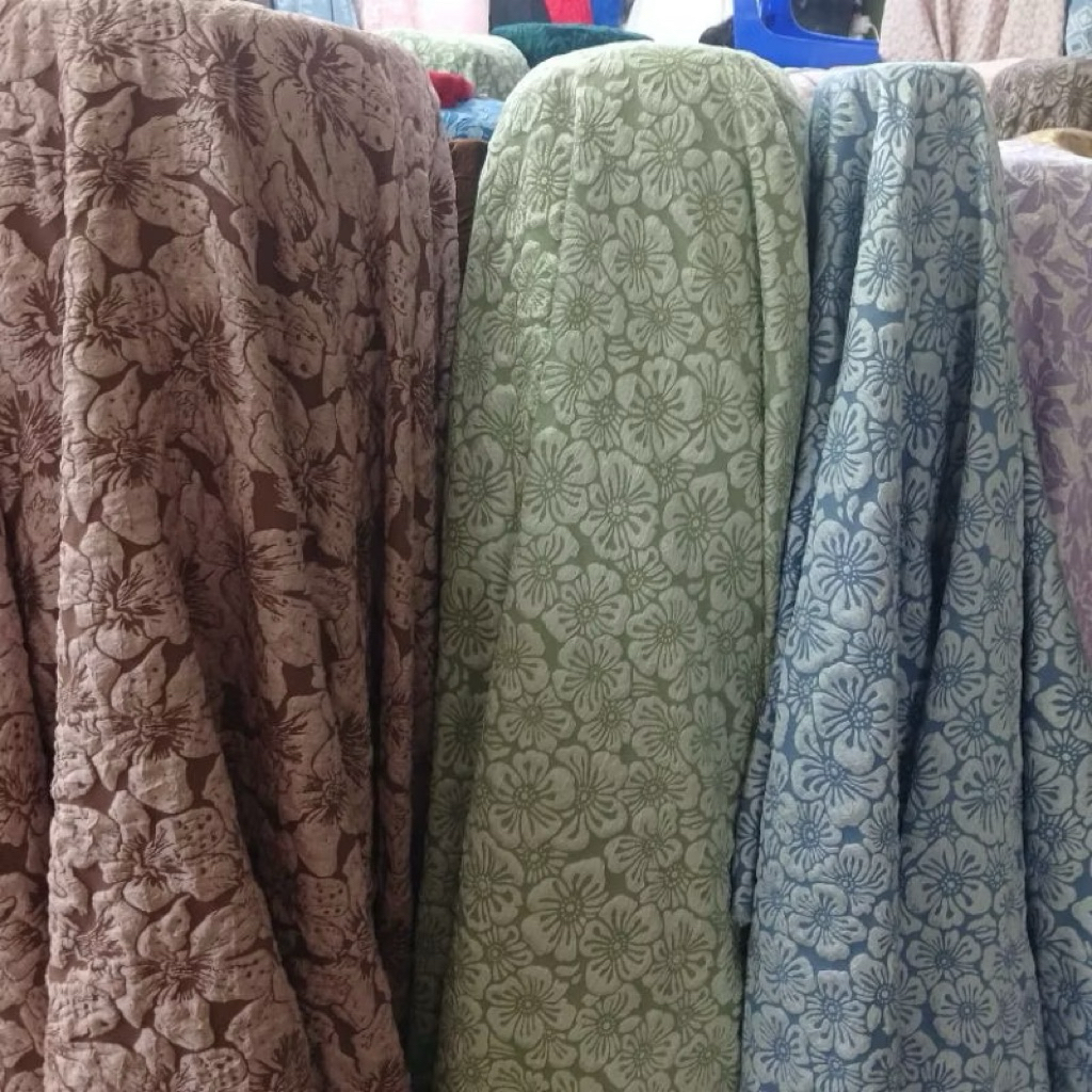 kain jaguar embos motif timbul terbaru