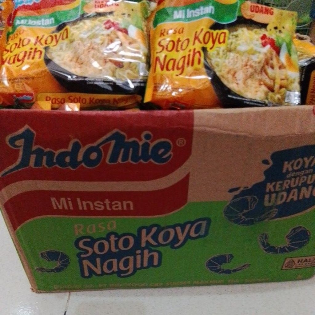 

INDOMIE SOTO KOYAH NAGIH 20 BUNGKUS