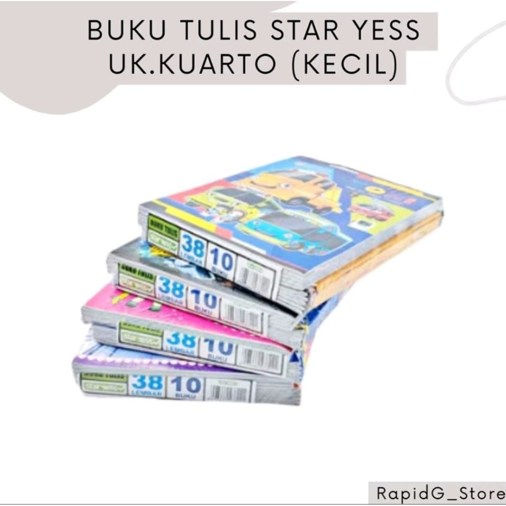 

Buku Tulis 1pack isi 5pcs