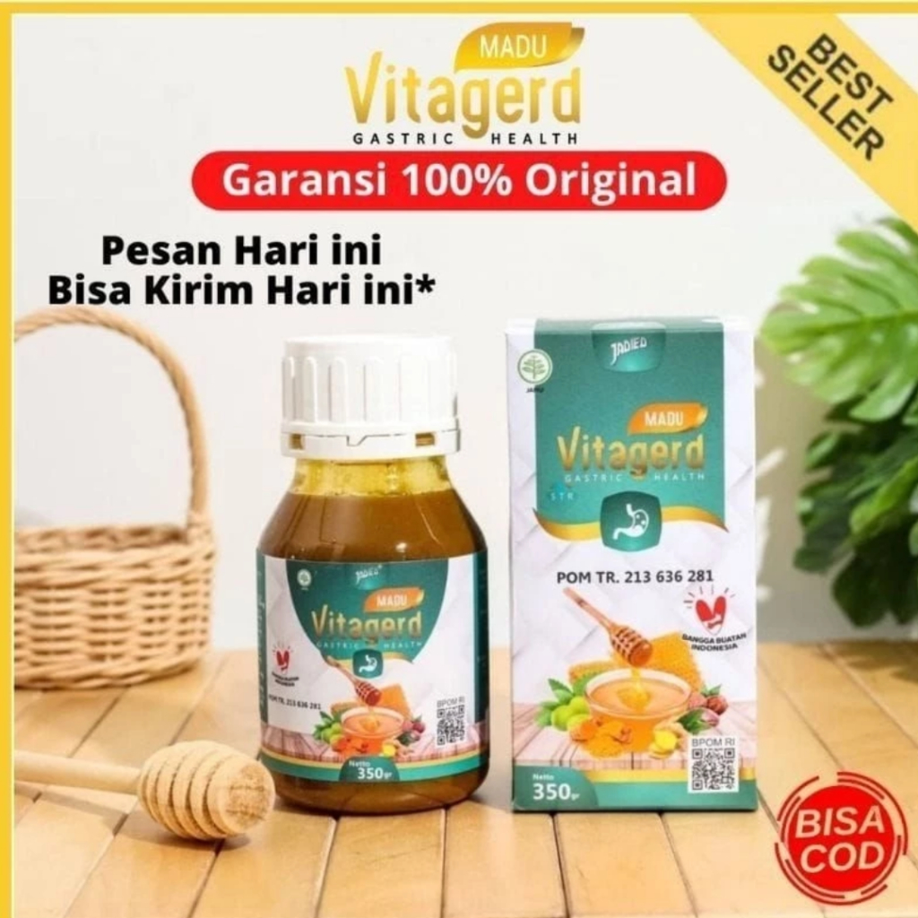 

Madu Vitagerd Herbal 100% Original Untuk Menjaga Kesehatan Pencernaan Asli