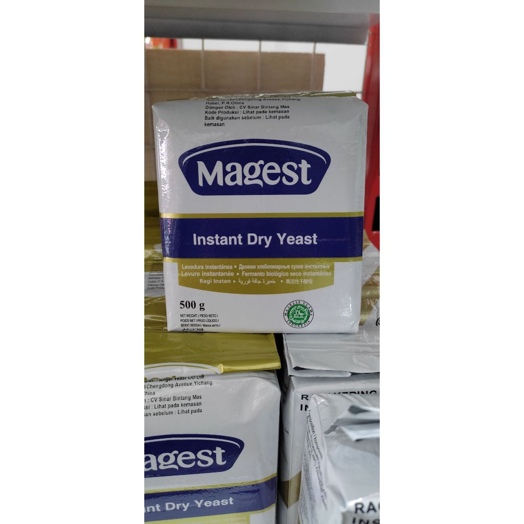 

MAGEST INSTANT DRY YEAST/ RAGI KERING INSTAN 500G