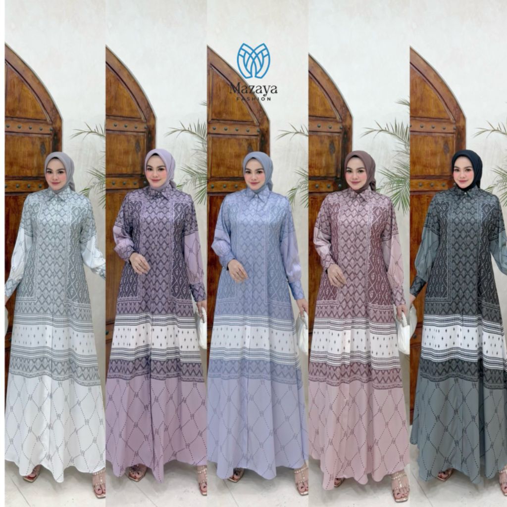 GAMILA DRESS BY MAZAYA FASHION ORIGINAL