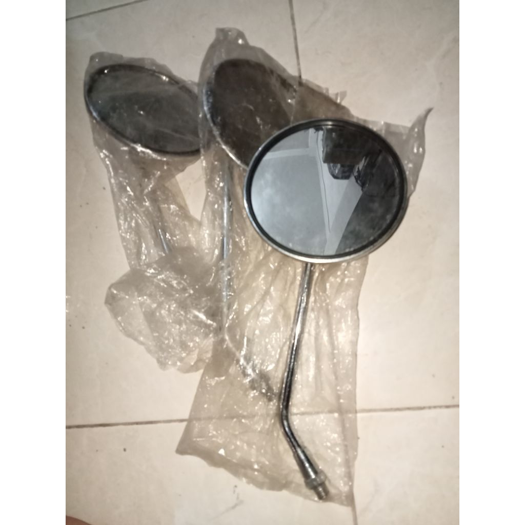 spion KANAN drat 14 marking MS honda xl xl125 gl gl100 gl125 cg cb cb125 cb175 cb200 twin nos