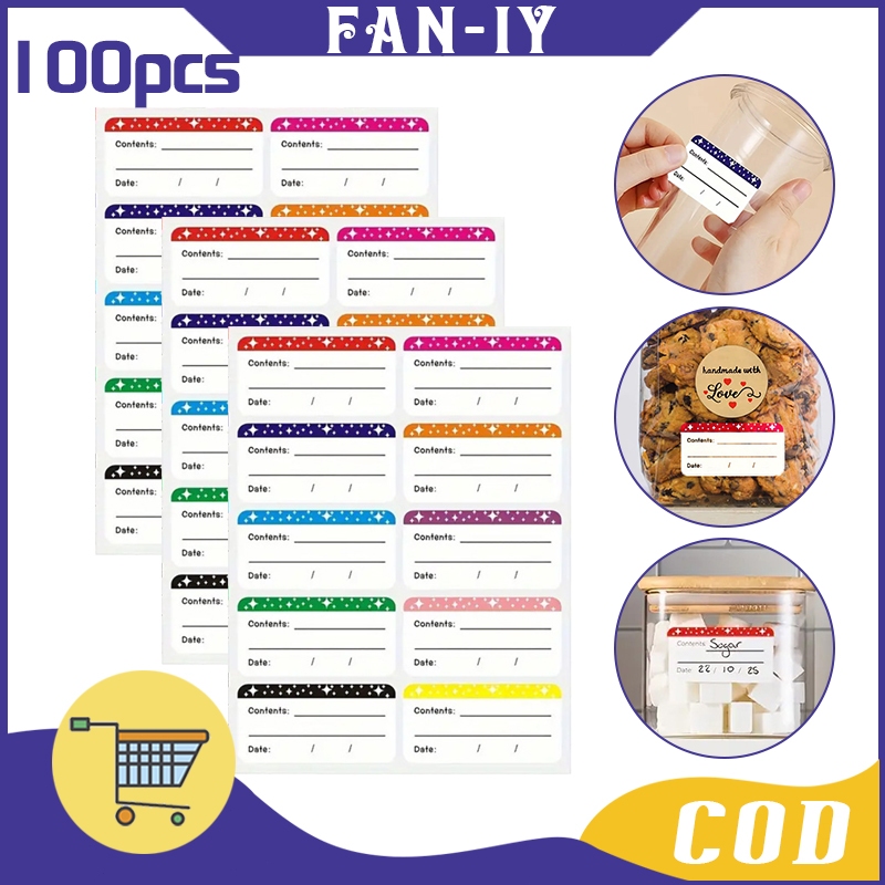 

Isi 100 Label Tanggal / Gulungan Sticker / Food Label / Label Berperekat Tulisan Tangan