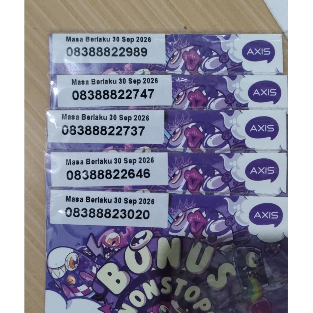 Nomor Cantik Axis 11 digit