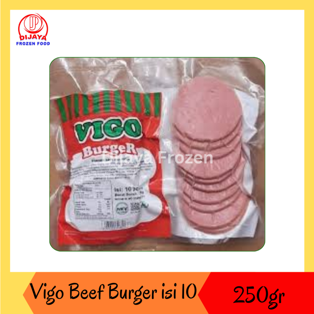 

Vigo Burger isi 10 & Vigo Burger mini isi 20