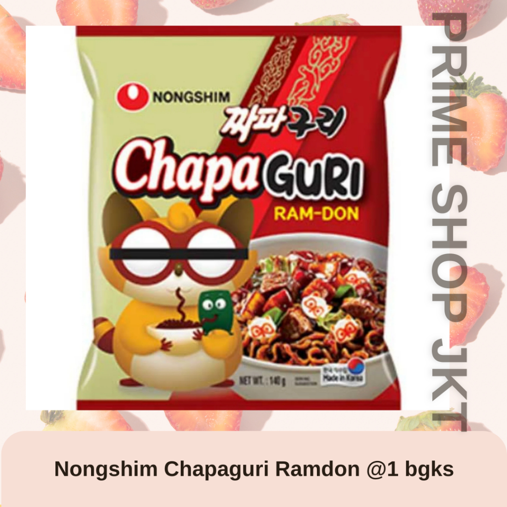 

Nongshim Chapaguri Ramdon Ramen Made in Korea Halal