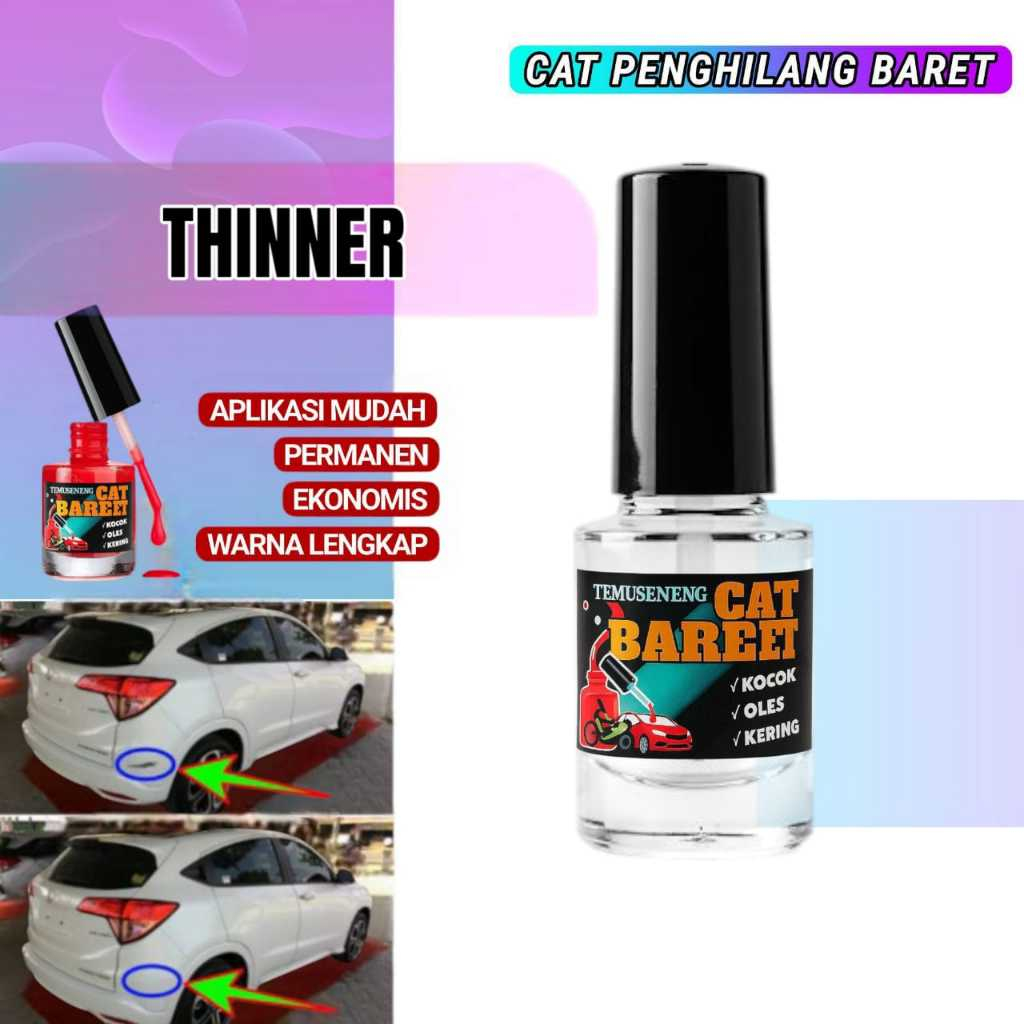 

Tiner Pengencer Cat Besi Kayu Mobil Motor / Thinner / Thiner Encer Campuran Cat Penghapus Cat