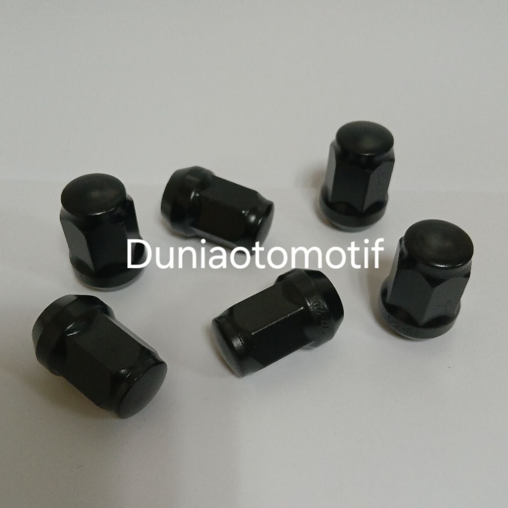 Mur Roda Mobil 1/2 RH Kunci 19 Hitam Untuk Rubicon, Jeep, Cherokee