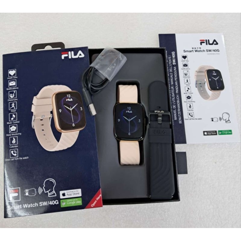 Jam Tangan Smartwatch Fila Original Free strap