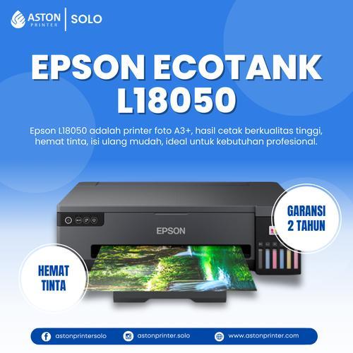 Printer Epson EcoTank L18050 - Printer A3+ 6 Warna Wireless