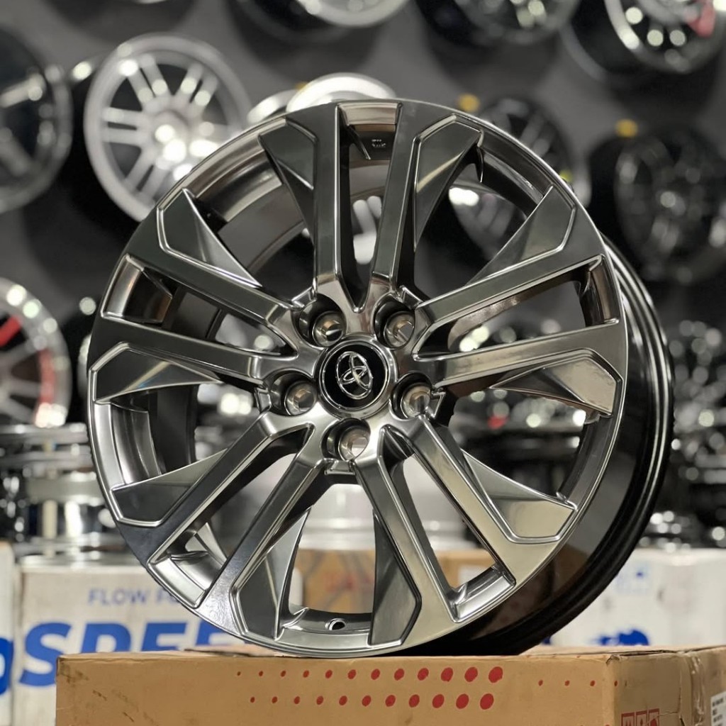 Velg Oem Zennix Ring 18 Lebar 8.5 Pcd 5x114.3 Et 45 Warna Hyper Black | Velg R18 | Velg Mobil | Velg