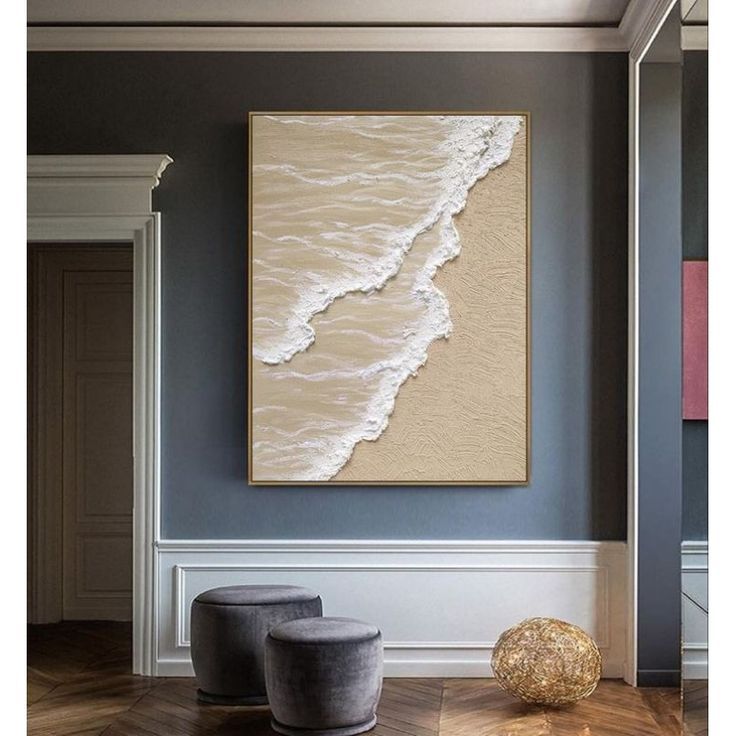 lukisan abstrak minimalis//lukisan kanvas/lukisan dinding/hiasan dinding