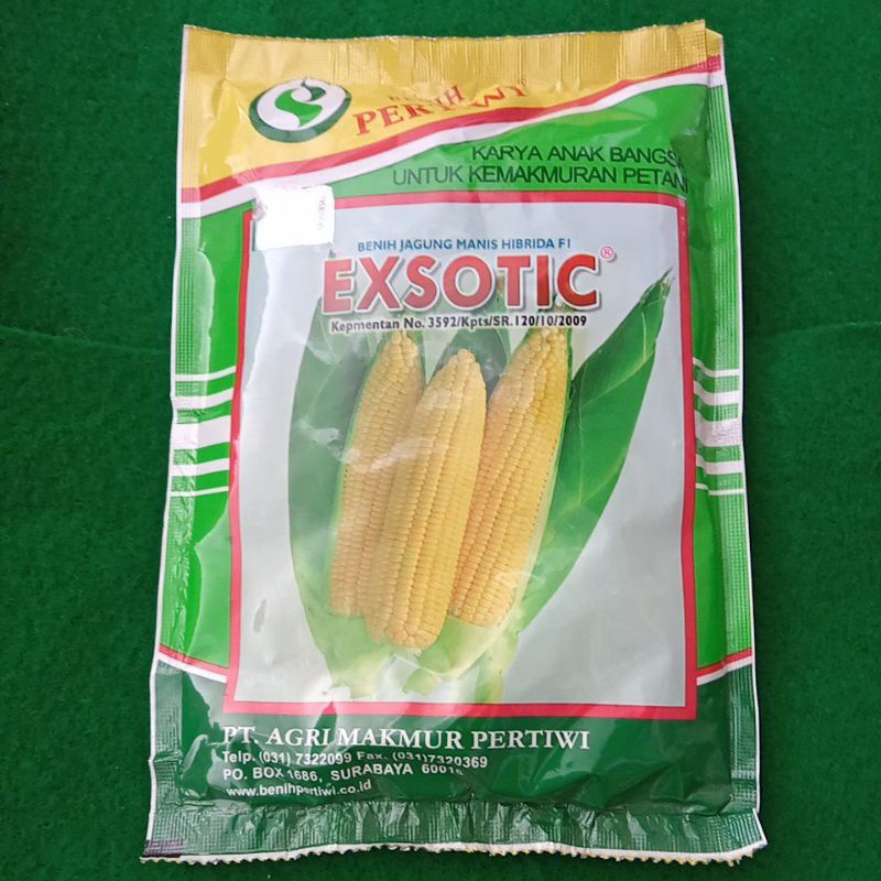 Exotic benih jagung manis (Benih Pertiwi)