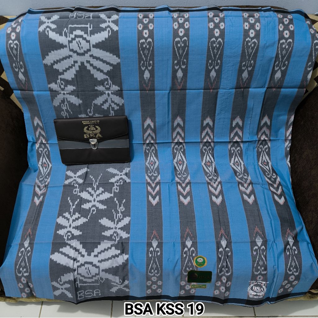 Sarung BSA Kawung Bahan Mesres Original
