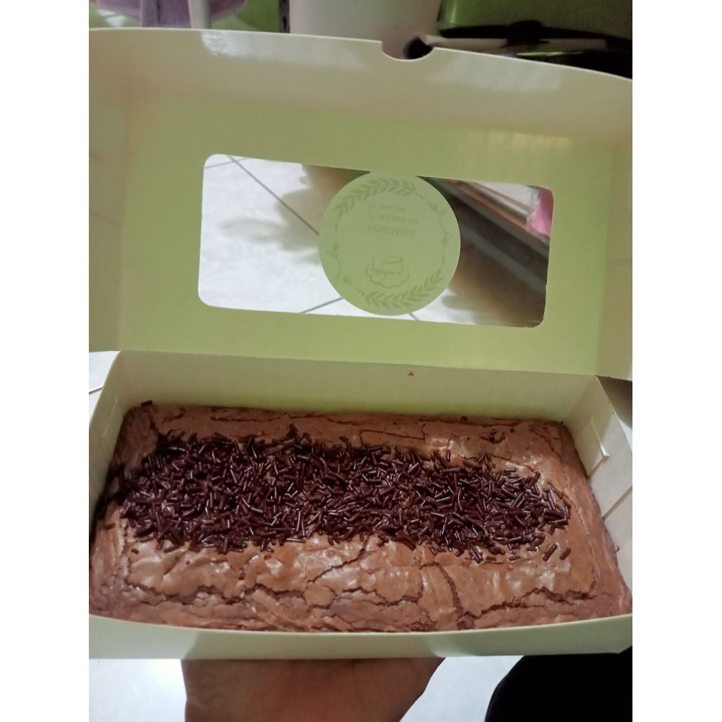 

Brownies ukuran 20x10