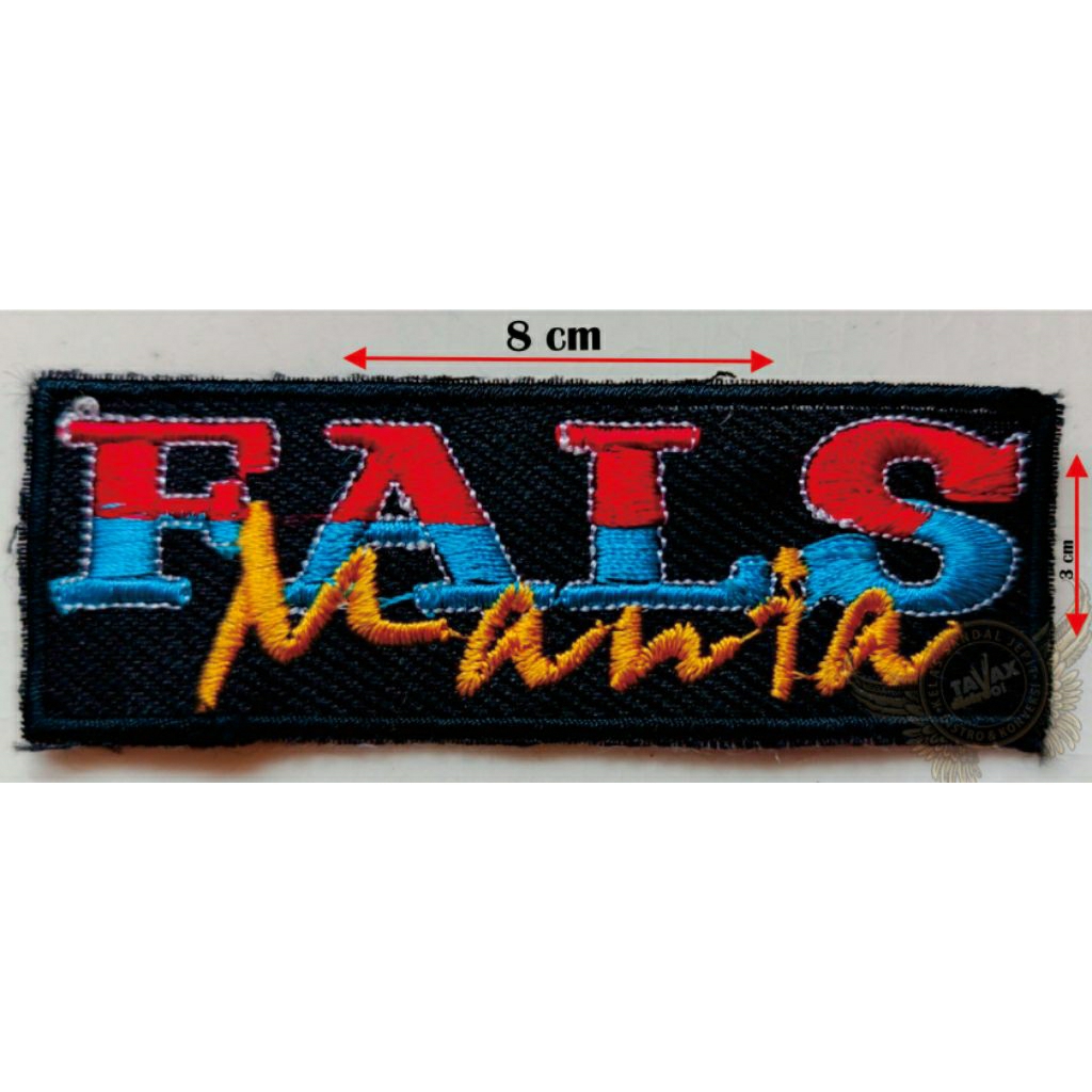 PATCH emblem bordir BONGKAR AKSESORIS IWAN FALS dan Oi "Teks02"