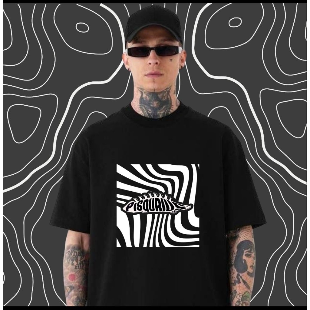 T-Shirt Palmas. Pisqurius x Tangki Penyok.