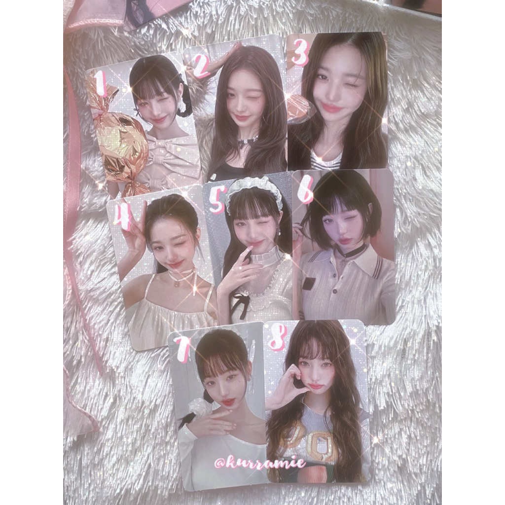 𓍯𓂃𓏧 𐙚 ̊ (clearance sale) all about official wonyoung photocard pc coquette ballet album after like m