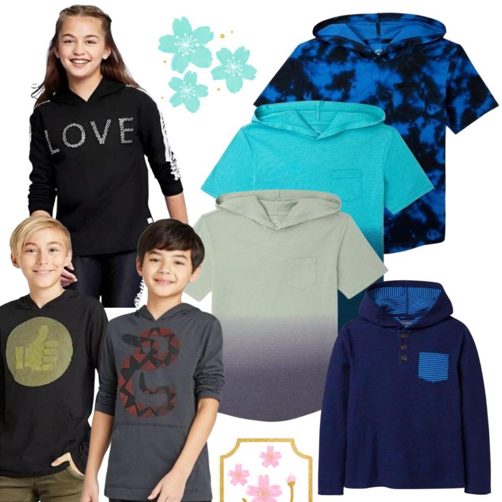 [17342] Mix Atasan Kaos Hoodie Anak Cowok boys tee lengan panjang pendek wonder nation childrens pla