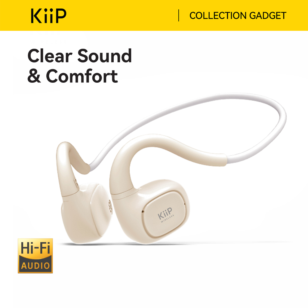 KiiP Wireless DTH3 Pro OWS Open Ear Wireless Earphone TWS Bluetooth Earhook