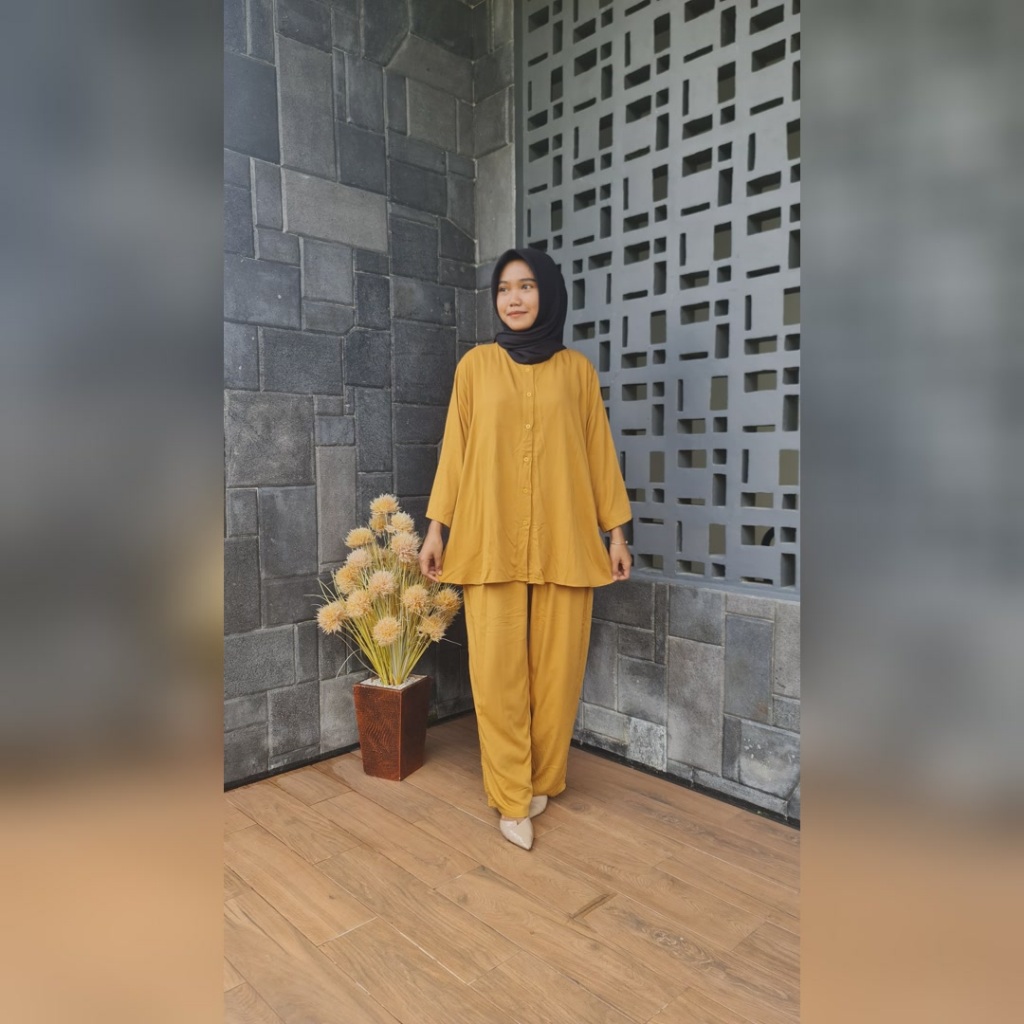 Setelan CP Twill Polos Ori Beebatik Pekalongan