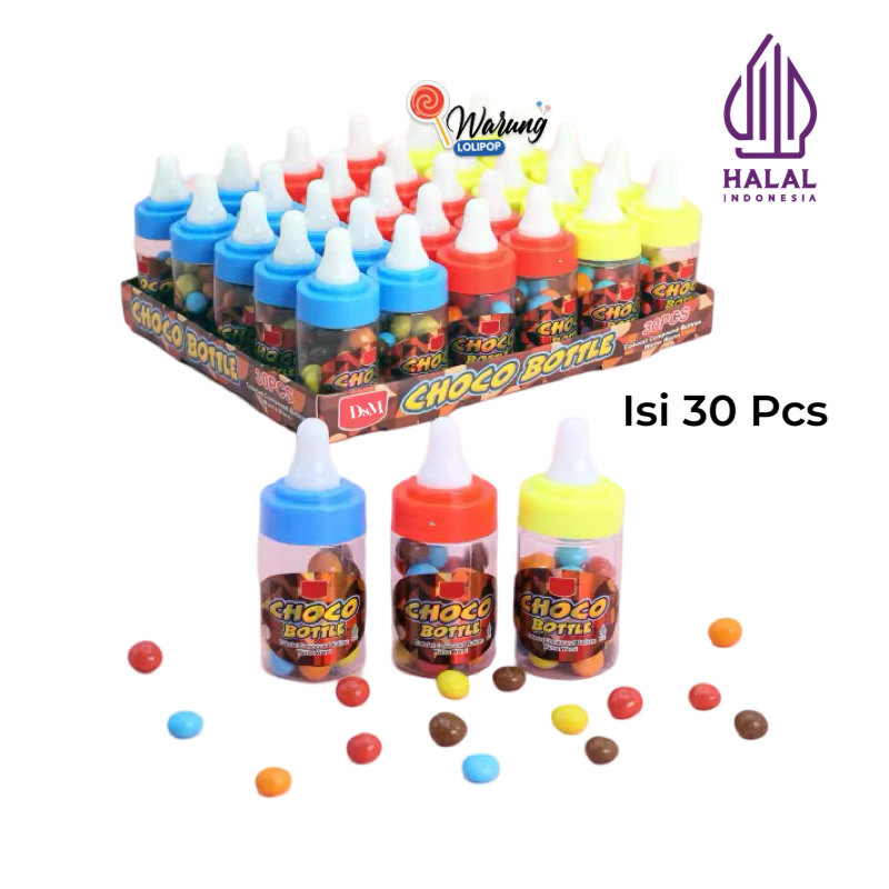 

Coklat DOT Empeng 30x10gr – Rasa Susu Coklat Enak