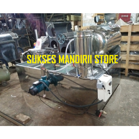 Mesin Vacuum Frying Kapasitas 3 kg/proses - Mesin Penggorengan Keripik - Mesin Vacuum Frying Buah & 