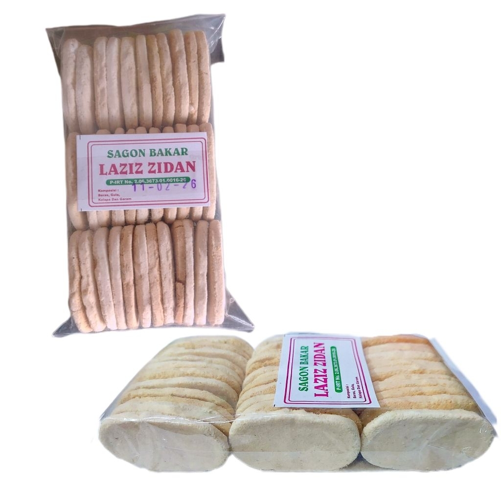 

Kue Sagon Bakar Kelapa Kemasan Jajanan Khas Tradisional Snacks