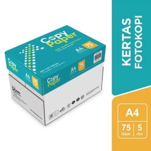 

Kertas HVS A4 75 GR Copypaper / Kertas HVS A4 / Harga per dus isi 5 rim