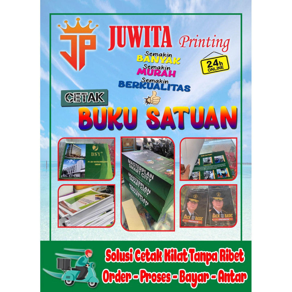 

Cetak Buku Satuan Murah