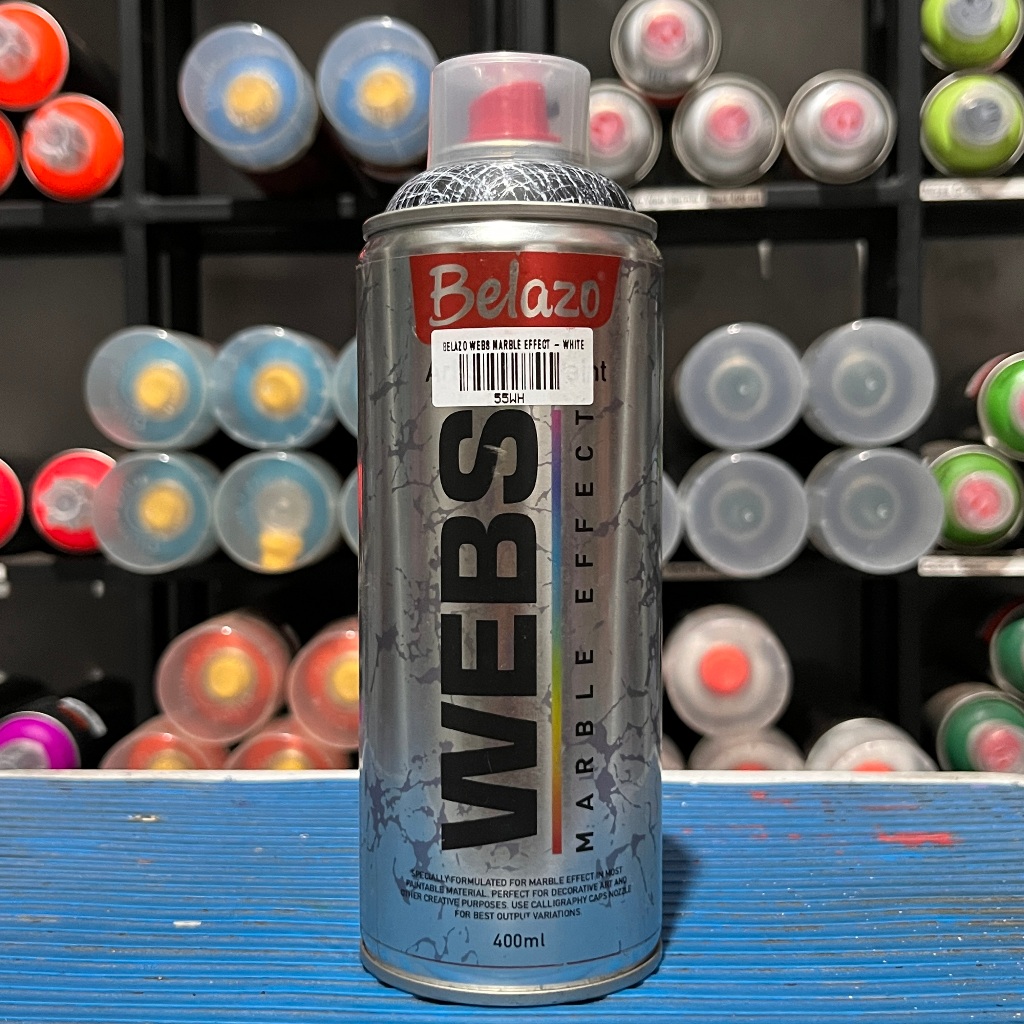 

White Webs Marble Effect - Belazo 400 ml - Spray Paint