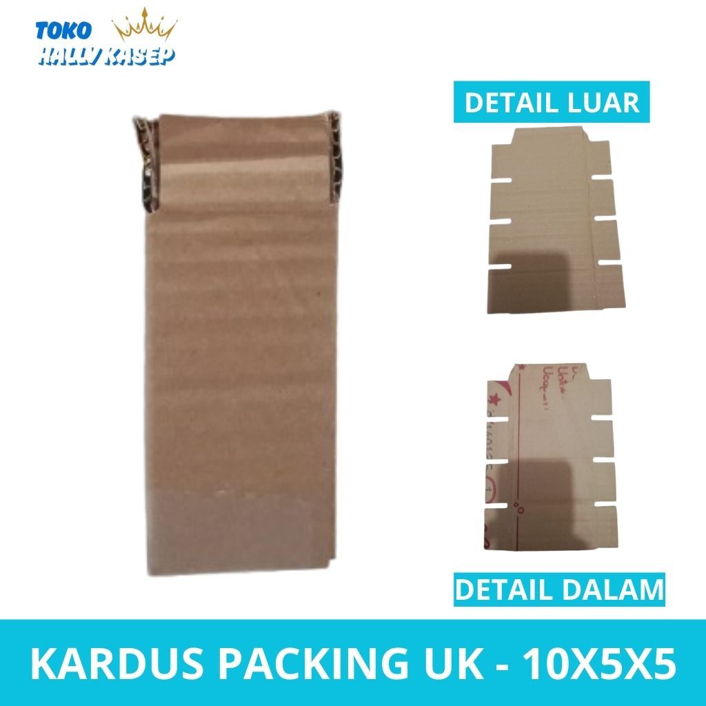 

Dus Packing Kardus Kecil Ukuran 10x5x5 cm | Box Pengiriman Produk Mini – Murah & Kuat