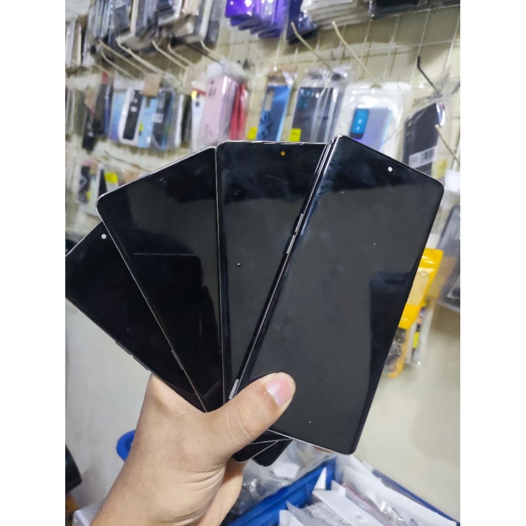 LCD OPPO RENO 8T 5G ORIGINAL COPOTAN FULLSET FRAME CABUTAN GARANSI