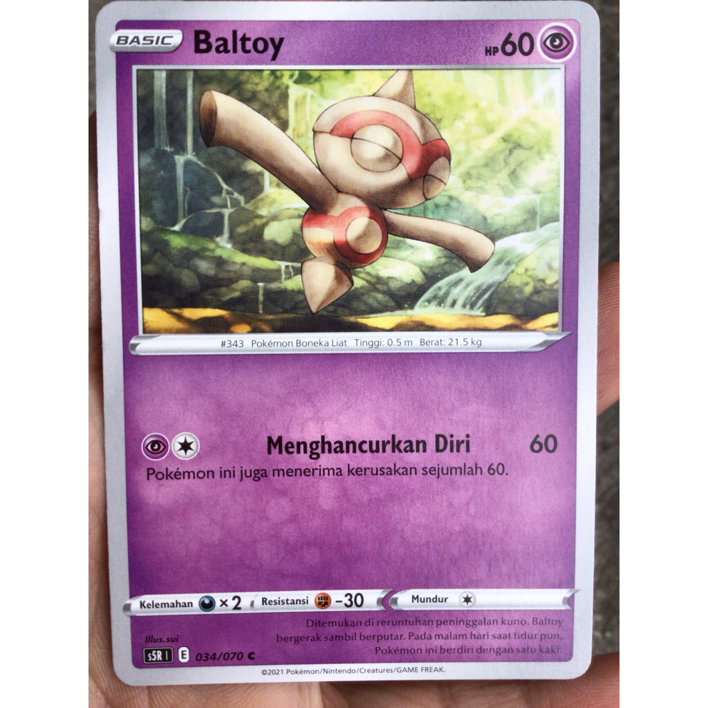 PROMO KARTU POKEMON BALTOY