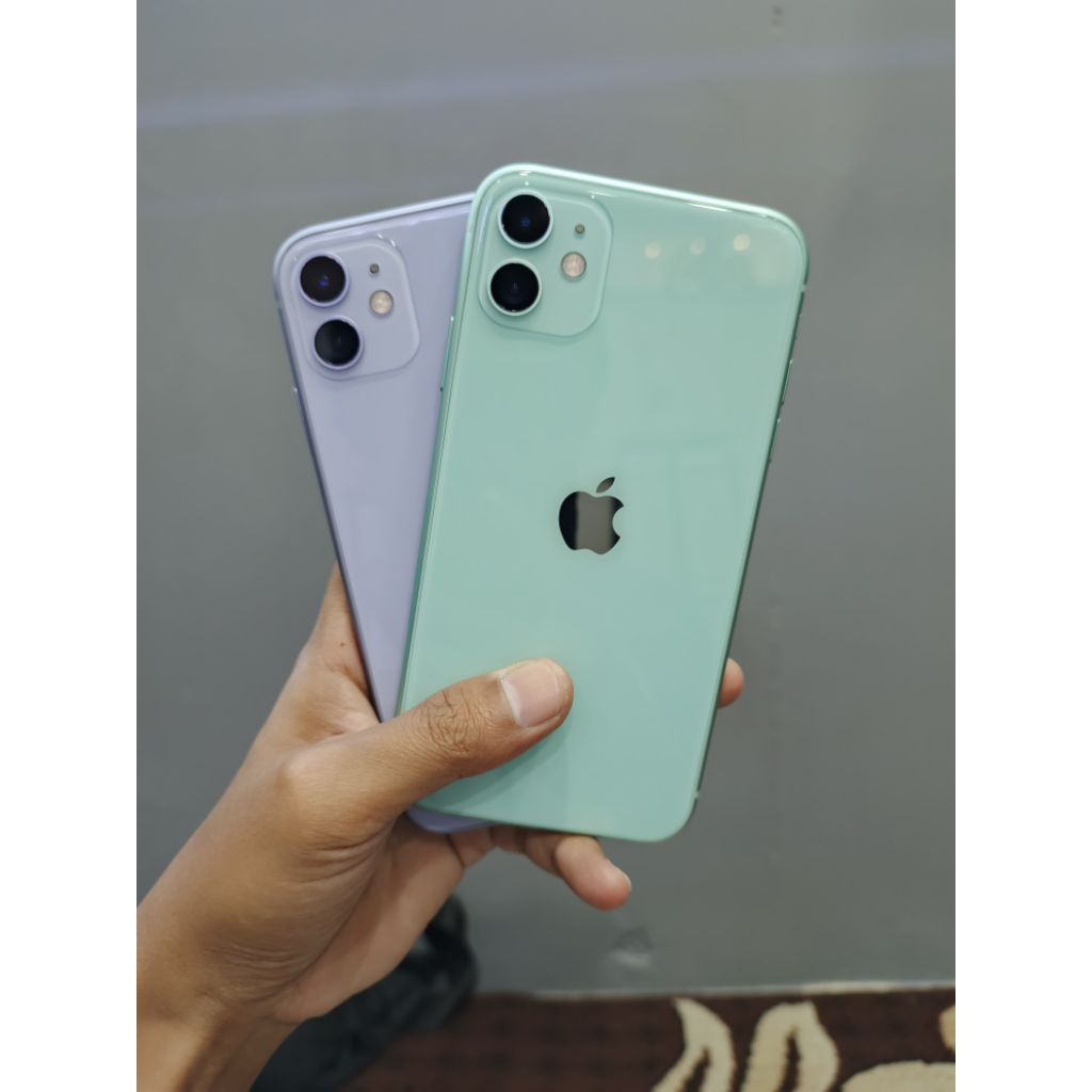 iphone 11 128 bea cukai mulus no minus
