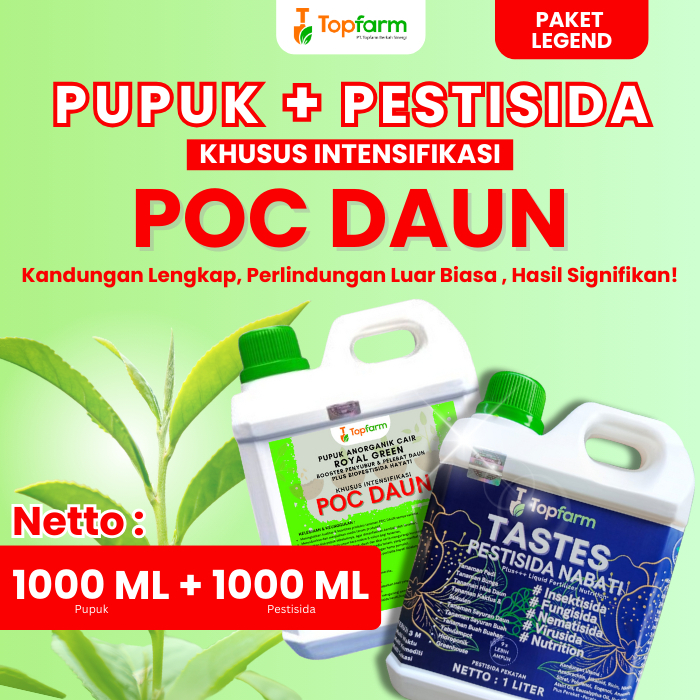 Pupuk Topfarm / Pupuk Daun Dan Batang / Pupuk Daun Plus Zpt / Pupuk Daun Terbaik / Obat Daun Tanaman