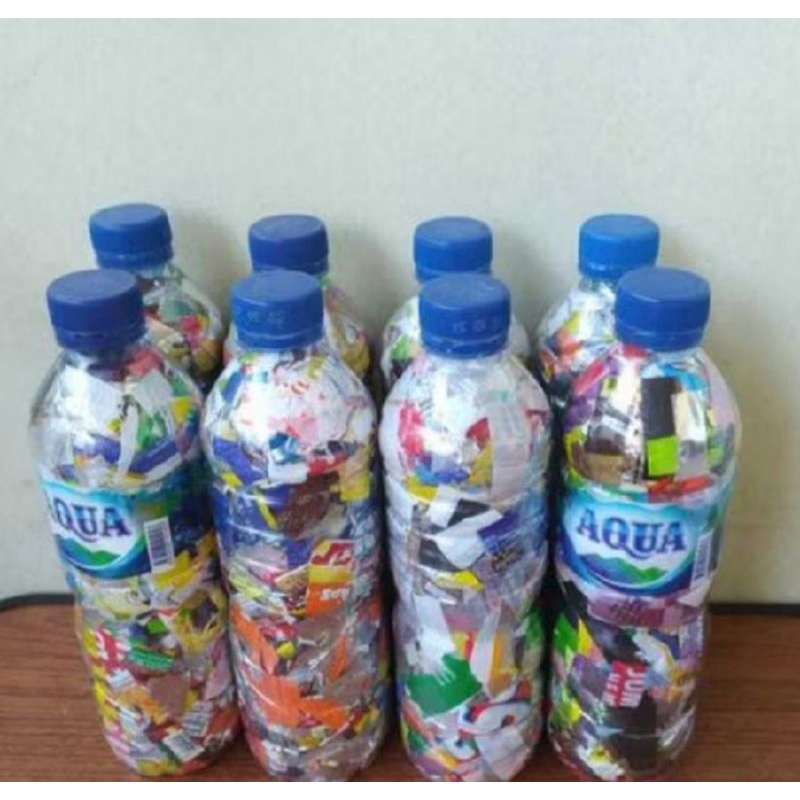 

Ecobrik bahan daur ulang