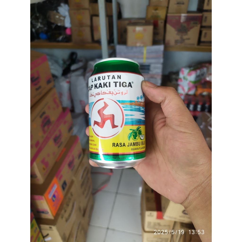 

Larutan Cap KAKI TIGA Kaleng 320ml