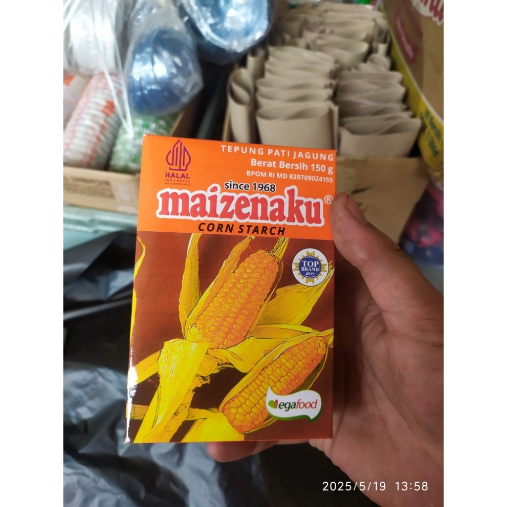 

Tepung Jagung Maizena Maizenaku pati jagung 150gr