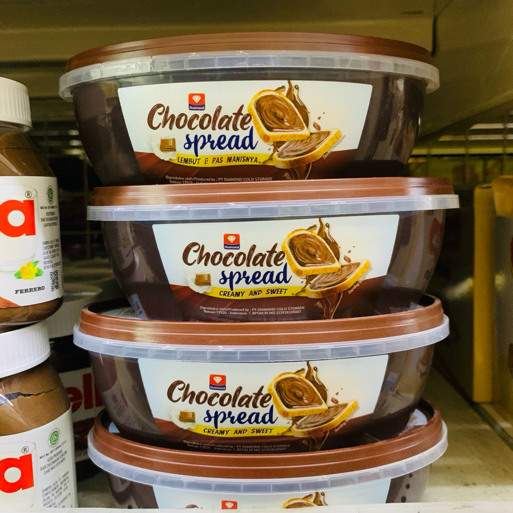 

Diamond Chocolate Spread Selai Coklat 250gr