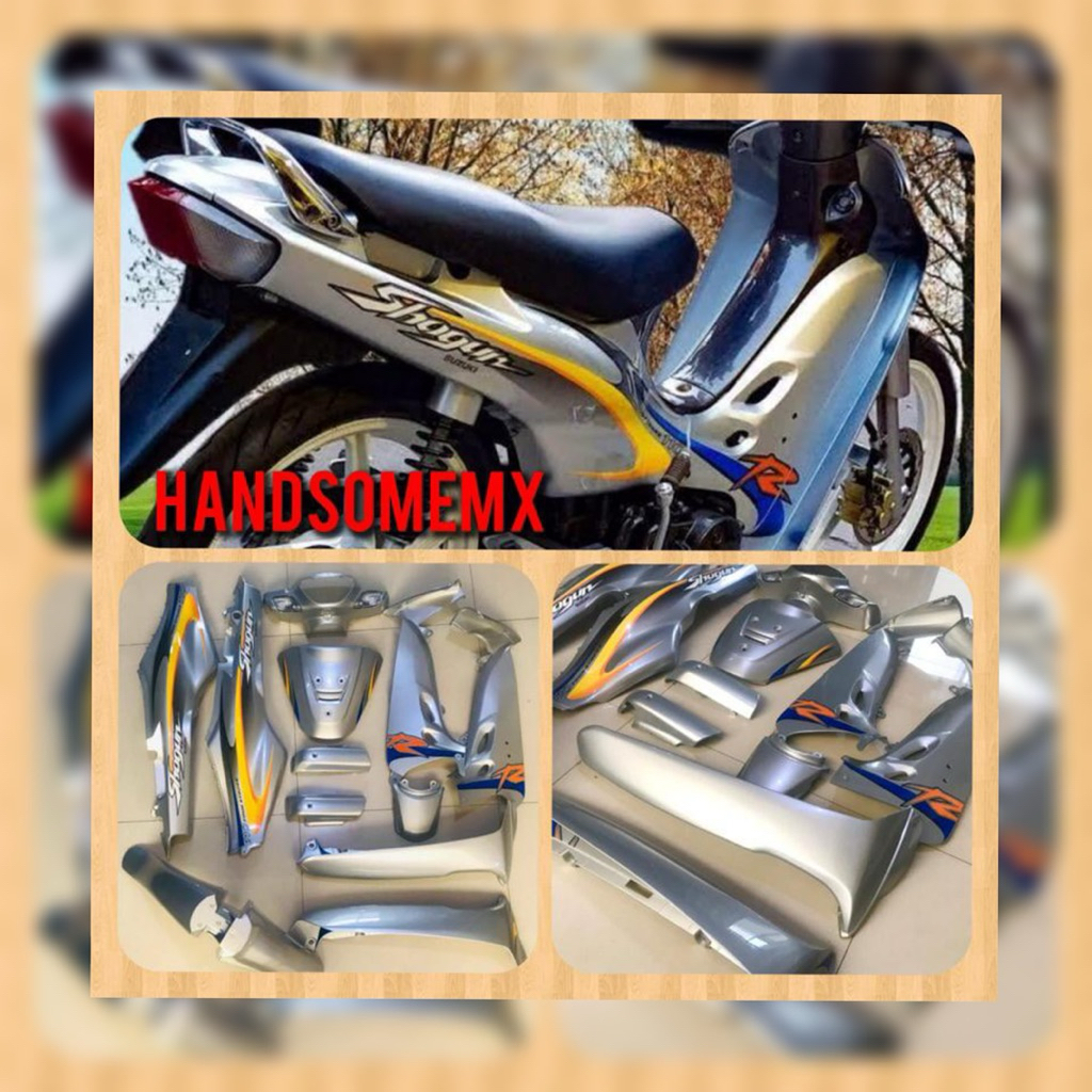 body set suzuki shogun 110 sgp sayap shogun original spakbor shogun body set shogun cover body shogu