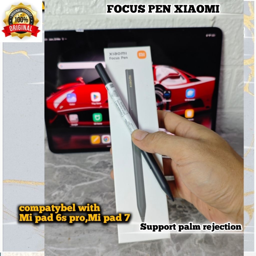 SMART PEN FOCUS PEN UNTUK MI PAD 6S PRO/MI PAD 7 SECOND ORIGINAL