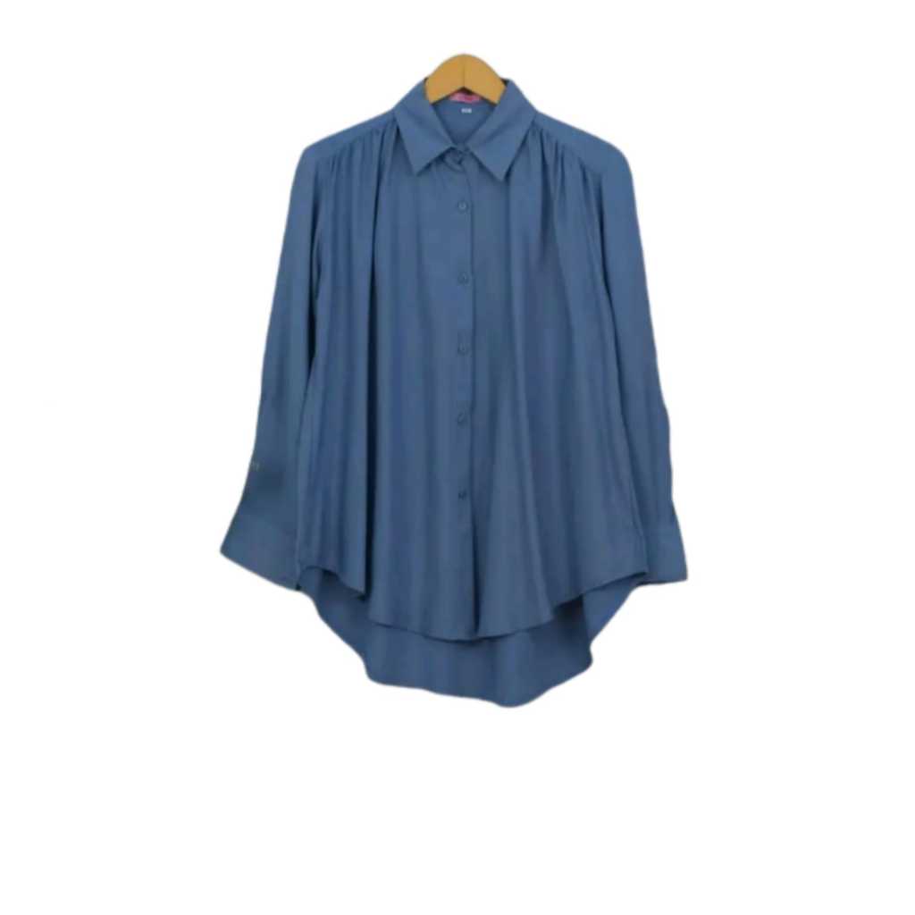 Atasan Rayon Twill Ziuu | Kemeja Polos Rayon Twill premium