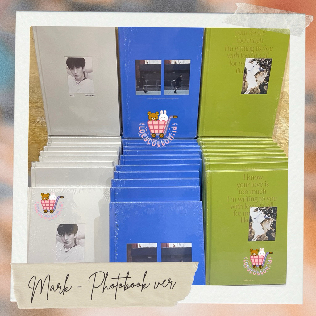 [READY STOCK] ALBUM MARK NCT DREAM 127 THE FIRSTFRUIT FIRST FRUIT PHOTOBOOK SQUARE FLAP SEALED