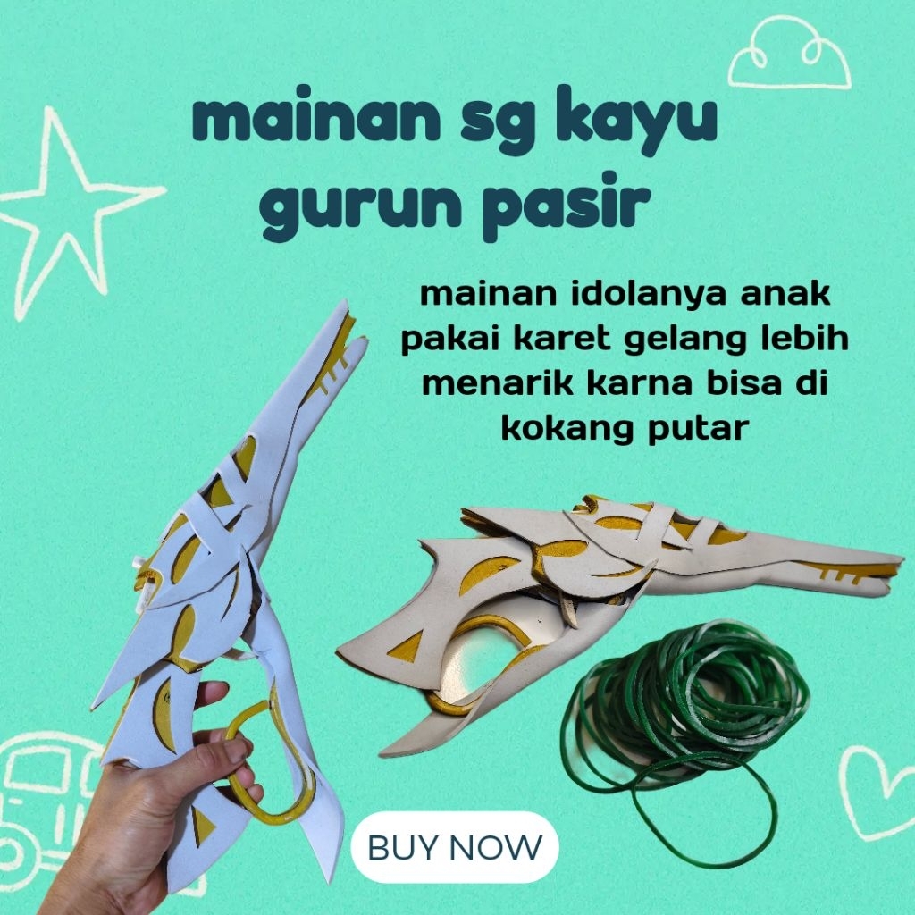 mainan sg kayu gurun pasir